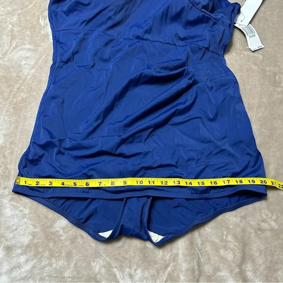 Roxanne Bra Sized Navy Blue One Piece Swimsuit - Size 22 46C - Picture 12 of 12